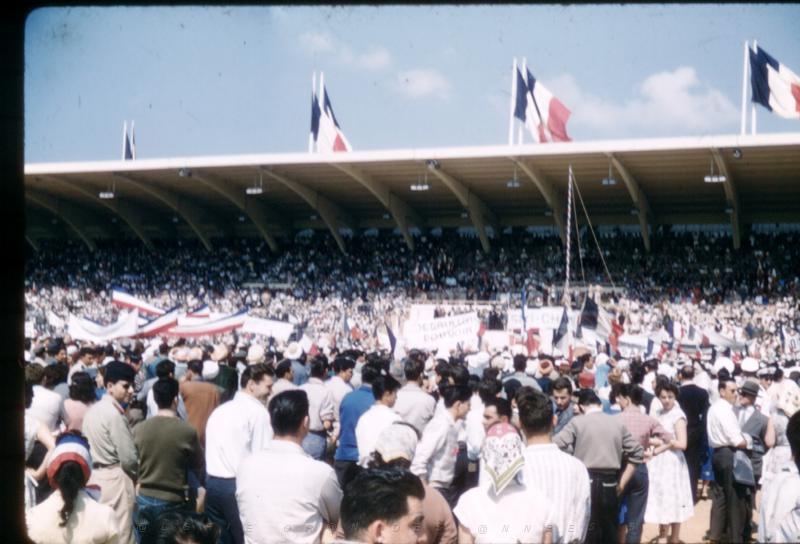 Oran juin 1958   Rappelez vous le stade Henri Fouques Duparc 1.jpg